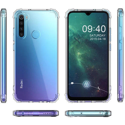 Чохол для телефона BeCover TPU Case Anti-Shock Clear для Xiaomi Redmi Note 8 2019 / Note 8 2021 (704368): Матеріал TPU (Термополиуретан)