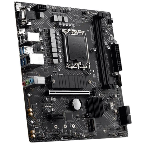 MSI PRO B660M-G DDR4: Разъемы на плате SATA 3.0, M.2