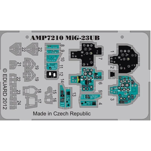 Фототравлення AMP на МІГ-23УБ (ART Model) AMP7210