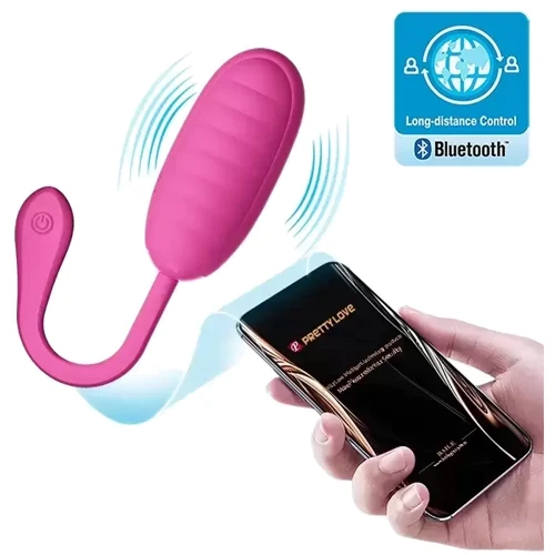 Смарт виброяйцо Pretty Love - Kirk Mobile APP remote control, BI-014654HP