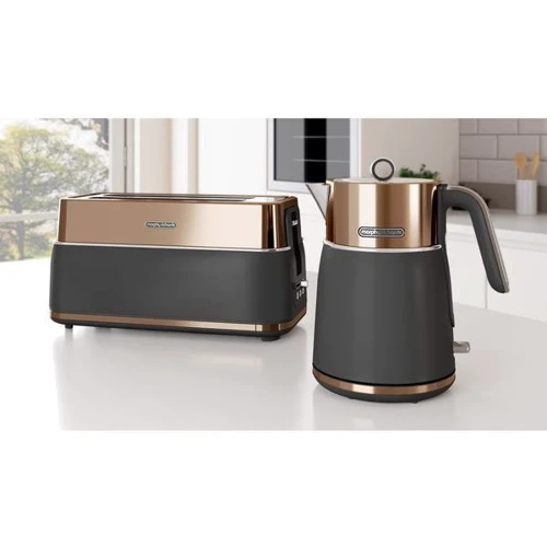 Тостер Morphy Richards 245742 Signature Copper: Материал корпуса нержaвеющaя стaль