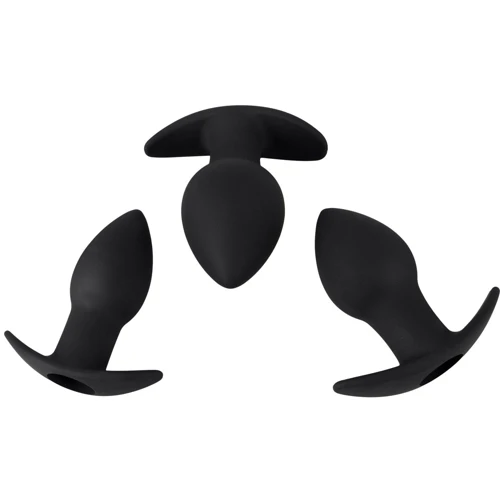 Набор анальных пробок Orion Black Velvets Butt Plug Set