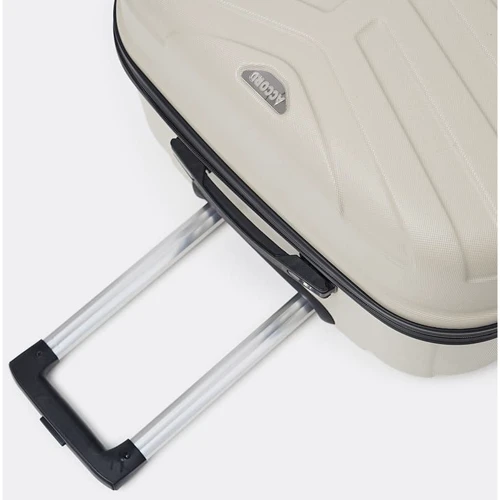 Чемодан Ricco Grande XL cream (T15002cream-XL): Материал Пластик