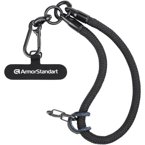 Ремешок для смартфона ArmorStandart S-Rope Black Onyx with Dark holder (ARM76103)