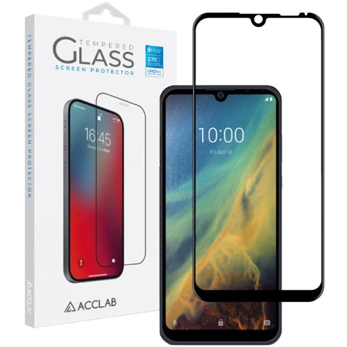 Аксесуар для смартфона ACCLAB Tempered Glass Full Glue Black for ZTE Blade A3 2020