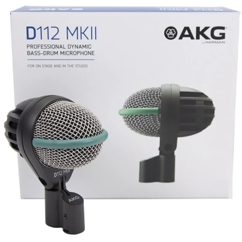 Инструментальный микрофон AKG D112 MKII (225132): Тип преобразователя Динамический