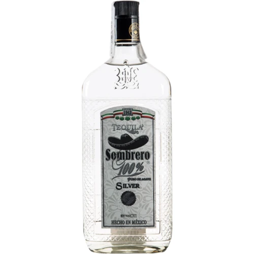 Текила Sombrero Silver 38 % 1 л (BWQ6127)