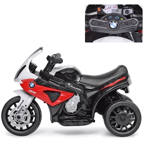 Детский электромотоцикл 3 колесный Bambi Racer BMW красный (JT5188L-3)
