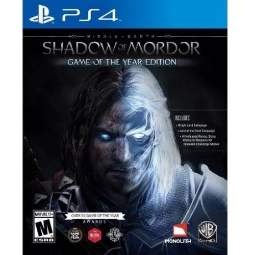 Middle-Earth Shadow of Mordor GOY Edition (PS4)