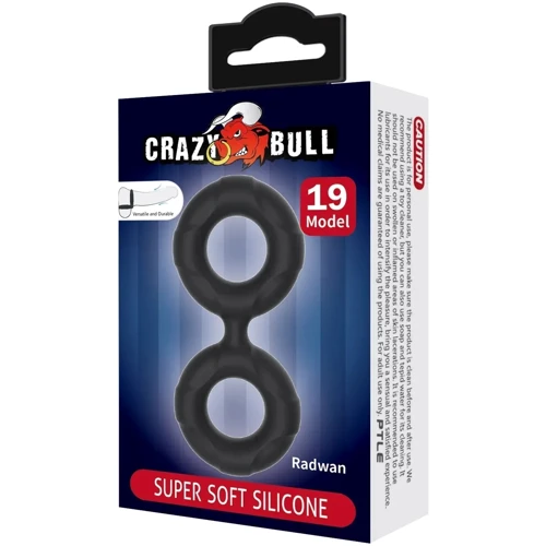 Кільце ерекційне LYBAILE Crazy Bull №19 - Radwan super soft silicone (BI-210364)
