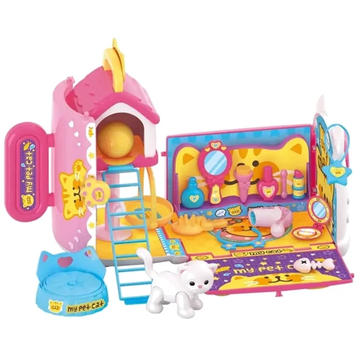 Ігровий набір Складаний будиночок для котика (QL073): Виробник Noname