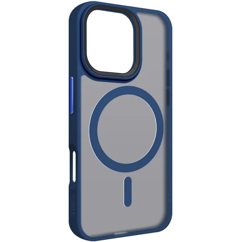 Чехол для iPhone ArmorStandart Uniq Case Magsafe Dark Blue for iPhone 16 Pro (ARM79507)