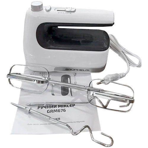 Миксер Grunhelm GRM676: Мощность, Вт 400