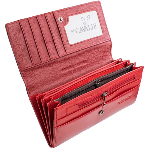 Женский кошелек 4U Cavaldi красный (DNKPL27-SN-red): Тип Кошельки