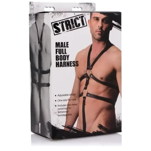 Мужская портупея Strict Male Full Body Harness, S-L
