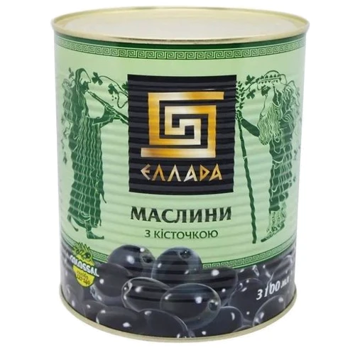 Маслины с косточкой Ellada Colossal 3.1 л