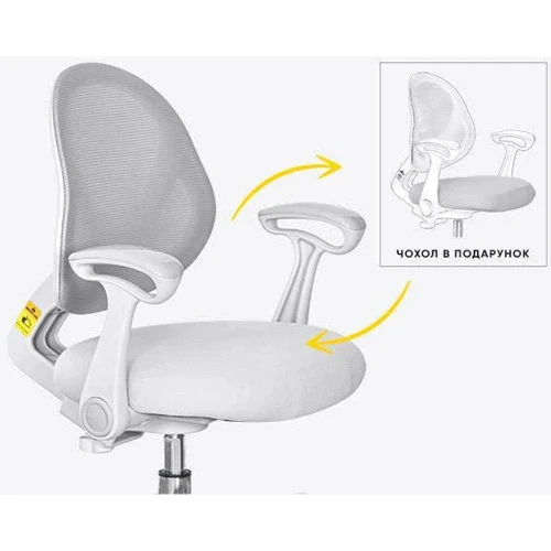 Детское кресло Evo-kids Mio Air Grey (Y-307 G): Min высота сиденья, см 49