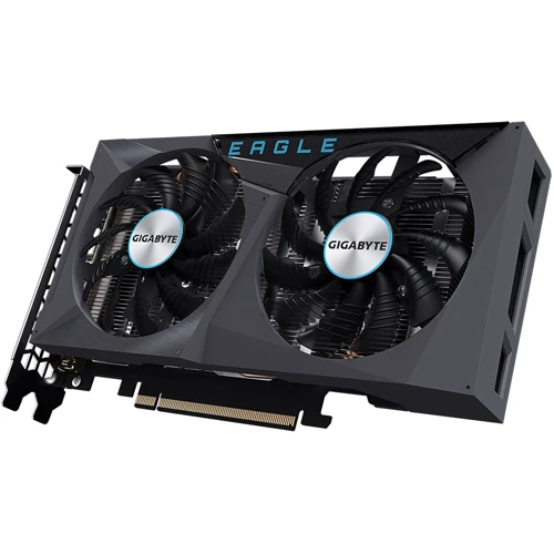 Видеокарта GIGABYTE GeForce RTX 3050 EAGLE 8G (GV-N3050EAGLE-8GD): Тип памяти GDDR6