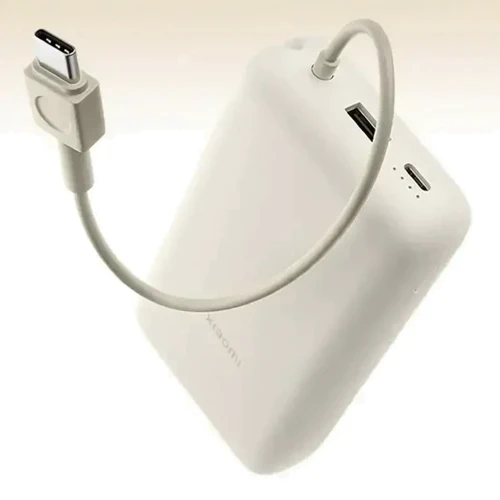 Зовнішній акумулятор Xiaomi Power Bank 20000mAh 33W Integrated Cable Beige (BHR8851GL): Вихідна напруга, В 12
