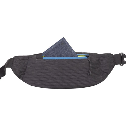 Сумка на пояс RivaCase черная (5215 (Black/blue)): Дополнительно Водозащищенный материал
