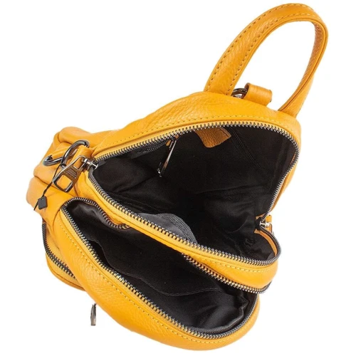 Женский рюкзак Vito Torelli желтый (VT-5005-yellow): Тип ручки Плечевой ремень, Короткая ручка