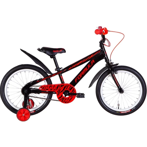 Велосипед 18" Formula WILD 2022 (чорний з червоним)