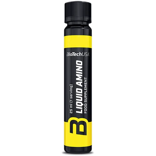 Аминокислота для спорта BioTech Liquid Amino 25 ml / 1 serving / Orange