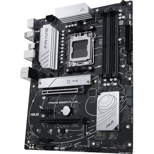 ASUS PRIME B650-PLUS-CSM: Роз'єми на задній панелі DisplayPort, HDMI, Ethernet RJ-45, USB 3.2 Gen 2, USB 2.0, USB 3.2 Gen 1