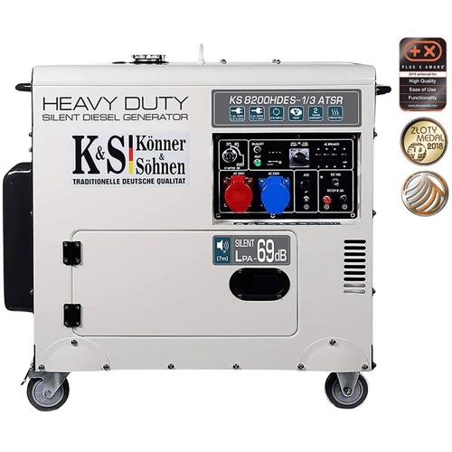 Дизельный генератор Konner&Sohnen KS 8200HDES-1/3 ATSR