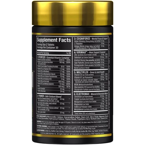 Allmax Nutrition VitaForm for Men 60 таблеток: Стать Мужской