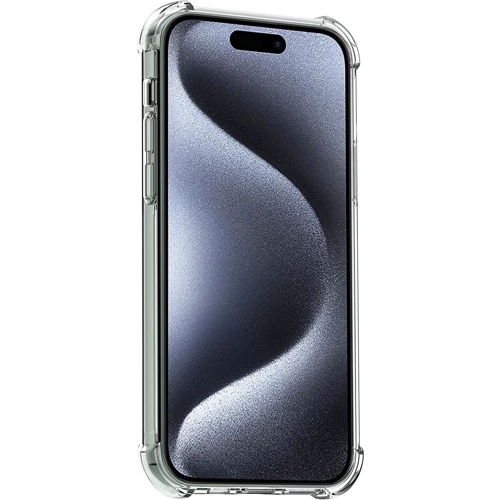 Чохол для iPhone BeCover TPU Case Anti-Shock Clear для iPhone 15 Pro (710080): Матеріали поликарбонат и полиуретан