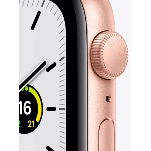 Apple Watch SE 44mm GPS Gold Aluminum Case with Starlight Sport Band (MKQ53): Размер 44mm