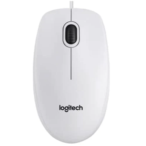 Мышь Logitech Optical Mouse for Business B100 White (910-003360)