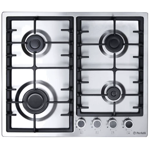 Варочная поверхность газовая Perfelli HGM 61423 I: Размеры для встраивания (ШxГ) 55x47 см