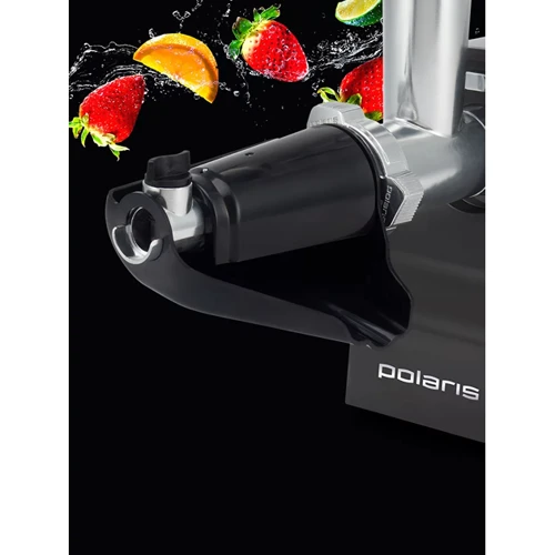 Мясорубка Polaris PMG 2586: Дополнительные возможности функция Реверс, Прорезиненные ножки, защита от перегрева