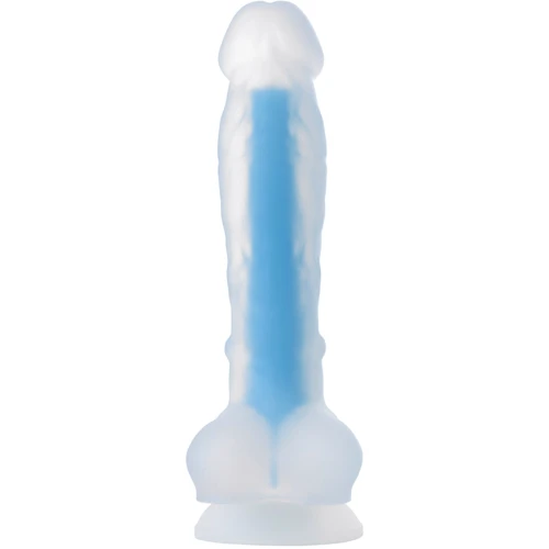 Фаллоимитатор Toyfa Beyond Matt Glow Blue (светится в темноте)