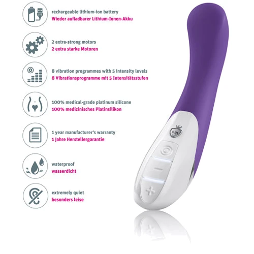 Mystim - Al Punto Vibrator вибратор для точки G, 25x3.2 см