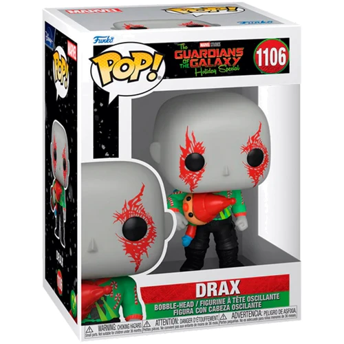 Игровая фигурка Funko Pop! серии Стражи галактики: Holiday Special – Дракс (64330): Тип Игровая фигурка
