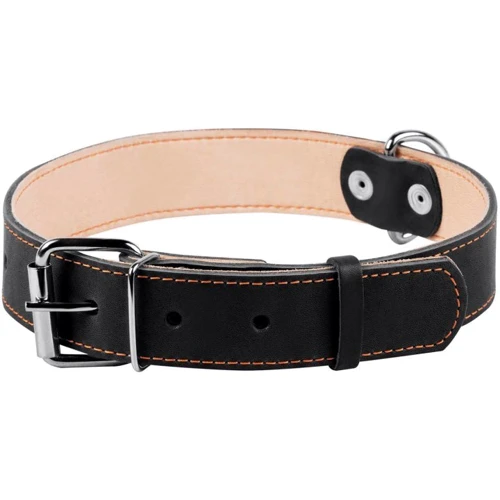 Ошейник Collar для собак двойной 3.5x48-63 черный