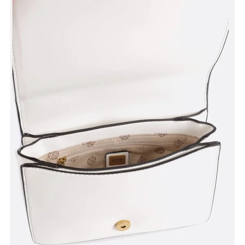 Женская сумка через плечо GUESS ABEY CONVERTIBLE XBODY FLAP белая (HWWA8558190-WHI): Страна производитель США