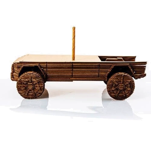 Пазл 3D DaisySign Cyber Truck ALV-005: Вид гонки, машины, мотоциклы