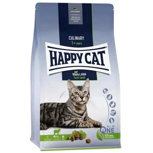 Сухой корм для взрослых кошек Happy Cat Culinary Weide Lamm со вкусом ягненка 4 кг (70549)