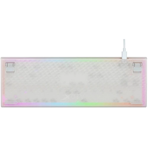 Клавиатура Xtrfy K5 68 keys Kailh Red Hot-swap RGB UA White (K5-RGB-CPT-TPWHITE-R-UKR): Тип клавиш механический