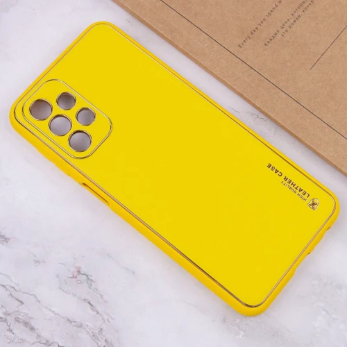 Аксессуар для смартфона Epik Xshield Case Yellow for Samsung A135 Galaxy A13 4G: Материал искусcтвенная кожа