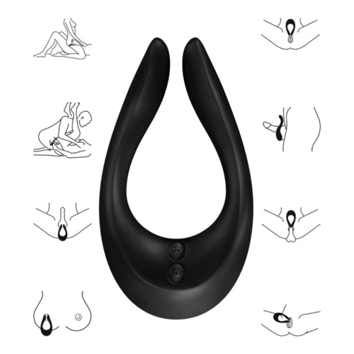 Вібратор для пар Satisfyer Endless Joy Black