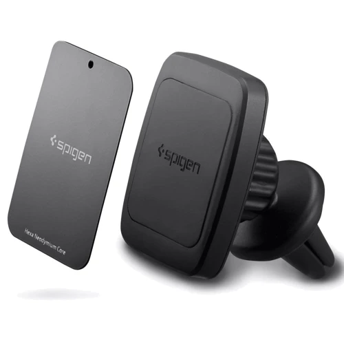 Держатель Spigen Car Mount Holder Air Vent Magnetic Swivel Kuel H12 Black (000CD20115): Тип автомобильный