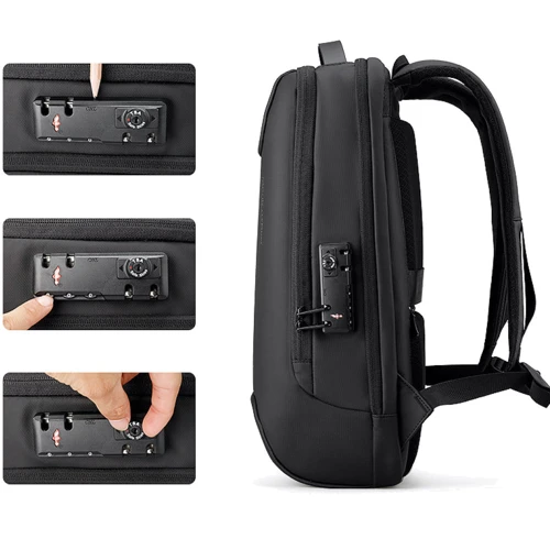 Сумка для ноутбука Mark Ryden 15.6" Alpha Black (MR9000): Колір черный