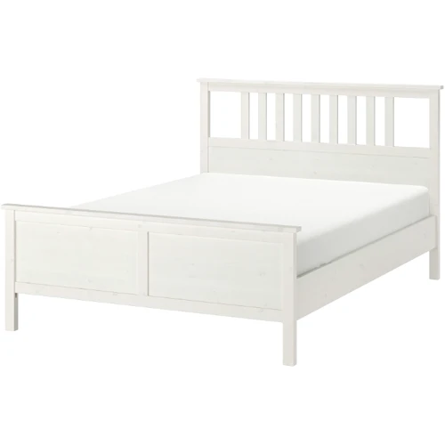 Каркас кровати ІКЕА HEMNES 160х200 см Белый (590.197.95)