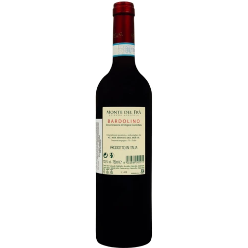 Вино Monte Del Fra Bardolino 2023 DOC сухое красное 0.75 л (FSH_8032589500055): Страна производитель Италия