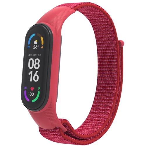 Ремешок ArmorStandart Nylon Red (ARM67842) for Xiaomi Mi Band 7/6/5/4: Тип Ремешок